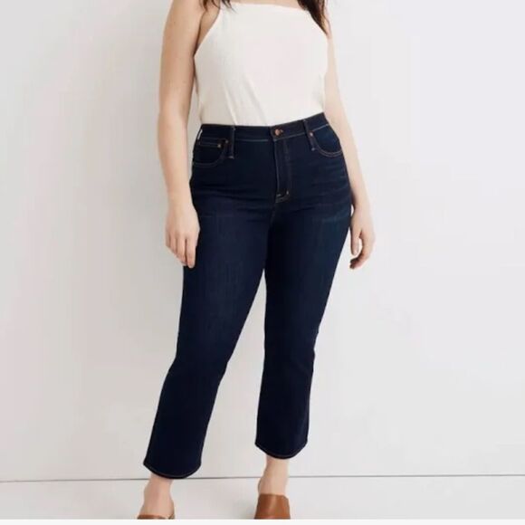 MADEWELL Curvy Cali Demi Boot Jeans Size 27 - Picture 1 of 10